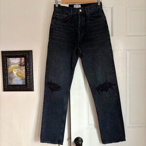Agolde 90s Pinch Waist High-Rise Straight Jean - Size 25 - Brand New with Tags